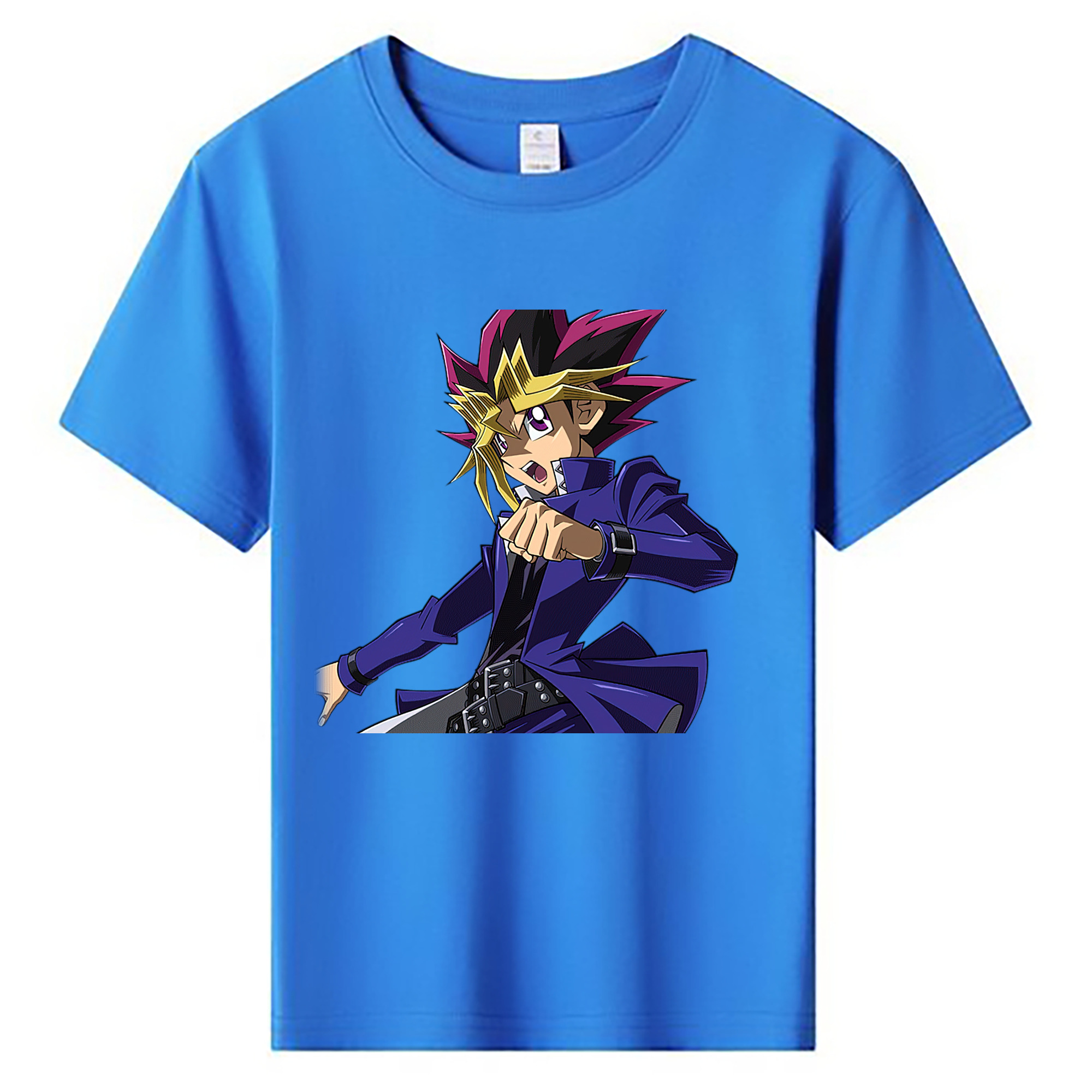 （画像用） 遊☆戯☆王 Yu-Gi-Oh! 綿100％キッズTシャツ（フロントプリント）